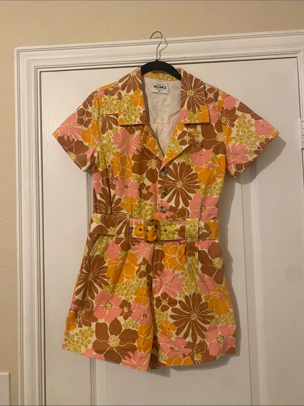Show Me Your MuMu Floral Romper